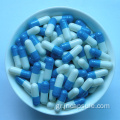 Blue Hard Empty Gelatin Capsules Μέγεθος 00